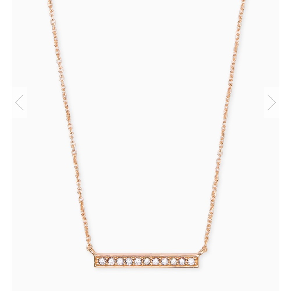 Kendra Scott Addison Pendant Necklace - Rose Gold